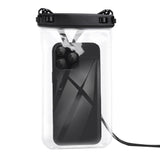 Hoco HX52 Transparent Mobile Phone Waterproof Bag, Transparent