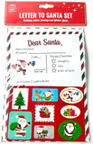 Festive Magic Letter to Santa, 3 piece set, Assorted Patterns