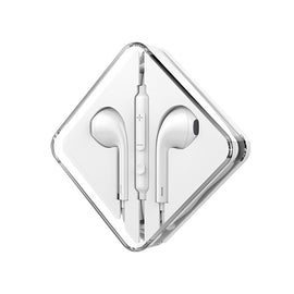 Hoco M55 Memory Sound Wire Control Earphones With Mic, White