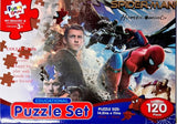 Educational Puzzle, 120 pieces, Assorted Designs (Disney Frozen, Spiderman, Cars, Barbie, Snow White)