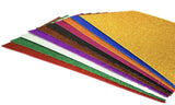 Starmate Giltter Foam Sheets, Assorted Colours, 10 sheets