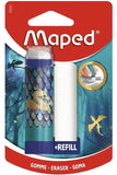 Maped Golden Dragon Tube Eraser with Refill