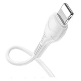 Hoco X37 Cool Power PD Charging Data Cable Type C to iPhone, White