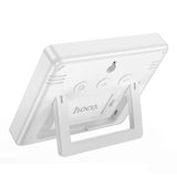 Hoco HX41 Indoor Electronic Clock With Hygrothermometer, White