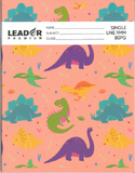 Leader Premium Single Line Exercise Book, Single Count