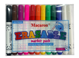 Macaron Erasable Marker Pack, 12ct