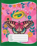 Crayola, Notebook, 10x8, Assorted Design