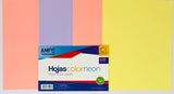 Ampo Neon Colored Paper, Letter Size,100 Sheets