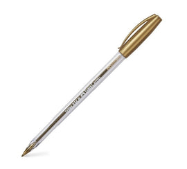 Faber Castell Trilux #032 Ballpoint Pen, Medium, GOLD