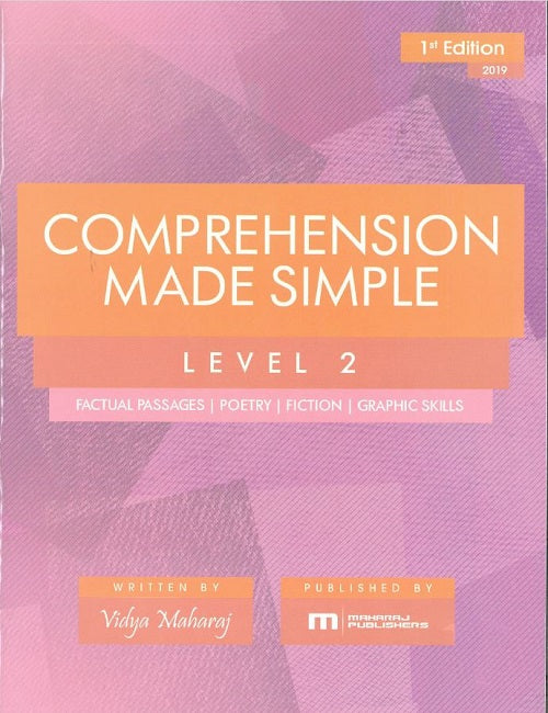 Comprehension Made Simple - Level 2 BY Vidya Maharaj – Charrans.com