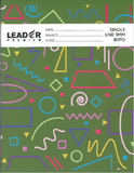 Leader Premium Single Line Exercise Book, Single Count