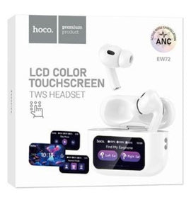 Hoco EW72 Lite Soar True Wireless Touch Screen BT Headset, White