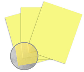 Bristol Board, Letter Size, 8.5 x 11, 180gm, Pack of 25 sheets, YELLOW