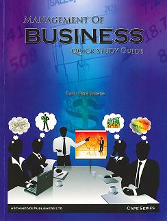 Management of Business, Quick Study Guide BY Tamu Petra Browne