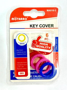 Key Covers, Circle, 6pc