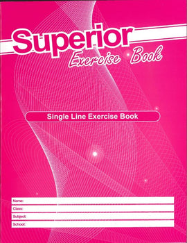Superior Single Line Exercise Book, 8.5" x 11"