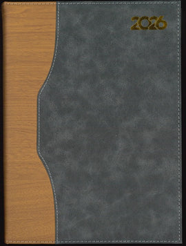 2026 Executive Diary & Planner, Suede Padded Cover