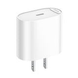 Hoco C109 Fighter Single Port PD20W Type-C  Charger Block, White