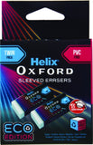 Helix Oxford, Eco White Eraser, Twin Pack, Matrix