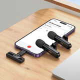L20A Fair dual-mic wireless microphone(iP/Type-C)