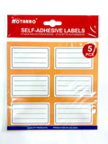 Mot Self-Adhesive School Labels, 5 sheets / 30 labels