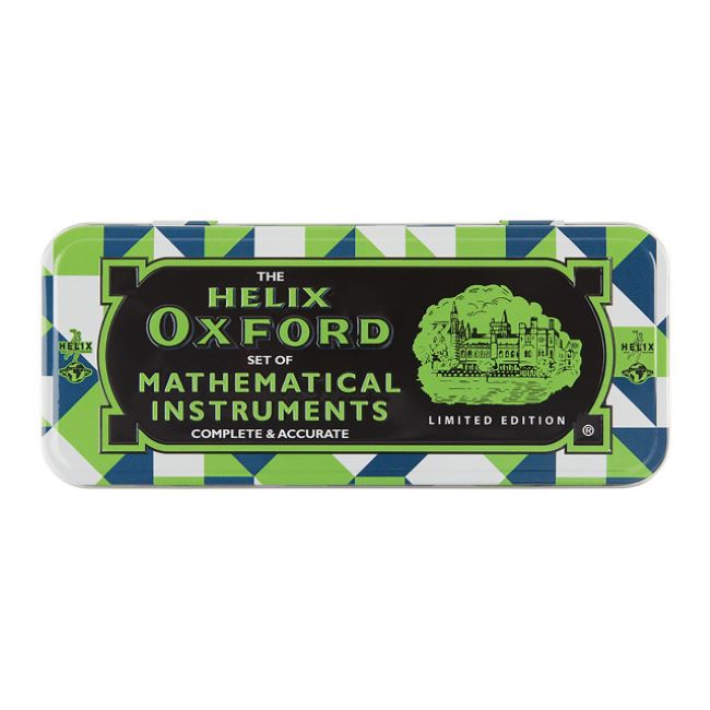 Helix Oxford, Mathematical Instruments, Blue and Green – Charrans.com