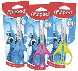 Maped, Scissors Stainless Steel, 5", Rounded Tip, Assorted Colours