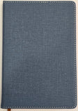 Lined Journal, Stitched Borders, Blue