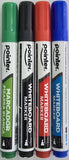 Pointer Whiteboard Marker Set, 4 Pack