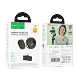 Hoco L21 Charm Wireless Microphone Type-C, Black