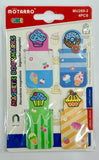 Magnetic Bookmarks, CUPCAKES, 4pk
