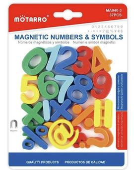 Motarro Magnetic Numbers & Symbols