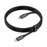 Hoco U143 Joy 240W Charging Data Cable C To C, Black