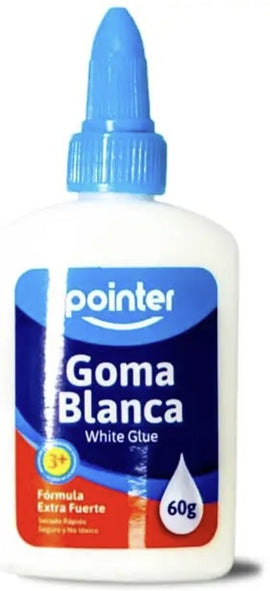 Pointer White Glue, Liquid, 60G