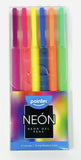 Pointer Neon Gel Pens, 0.8mm, 6pk