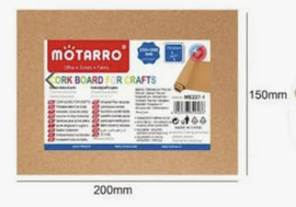 Motarro Cork Board for Craft, 150x200mm