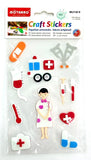 Craft Stickers, Nurse (Female)