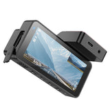 Hoco DV12 Driving Recorder 2K Display GPS (With Rear Camera), Silvery Gray