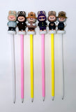 Character Pen, Assorted, Single Pen (Kuromi/Hello Kitty / Labubu /Capybara)
