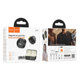 Hoco L22 Bright 2-In-1 Wireless Microphone With Case (iP/Type-C), Black