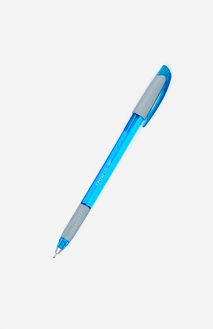 Unimax Trio DC GP 0.7MM Ballpoint Single Pen, LIGHT BLUE