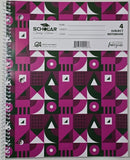 Scholar, 4 Subject Spiral Bound Notebook