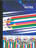 Composition Notebook 9.76"x7.5" Ruled & Lined, 170pgs, Assorted Patterns, Single