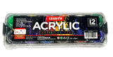 Leader Acrylic Paint Set, Artist, 12 colours