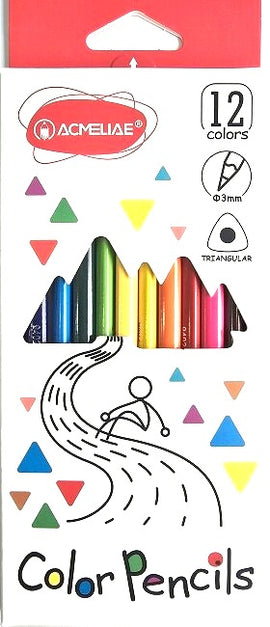 Acmeliae, Color Pencils, Triangular, 12count