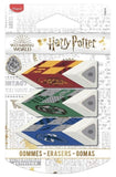 Harry Potter Eraser Set, 3ct