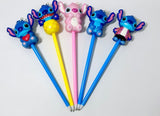 Stitch Squishy Pen, Assorted Designs, 1 single unit