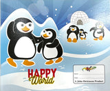 Winners, Drawing Book, 12 x 10 in, 12 Sheets, Assorted Patterns (Mermaid, Penguins, Dinosaurs)