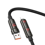 Hoco U143 Joy 240W 4-In-1 Charging Data Cable USB/C To iP/C, Black