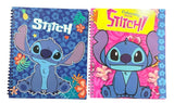 Stitch Spiral Bound Colouring Book, Assorted Patterns